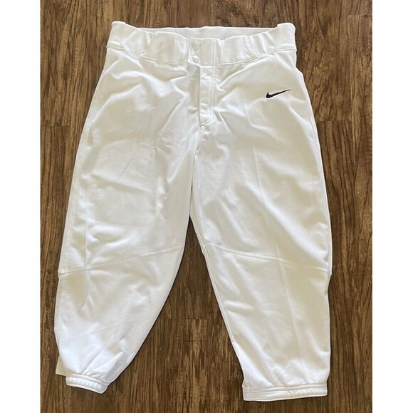 Nike Baseball Pants Men's Medium White New without Tags - Picture 1 of 11